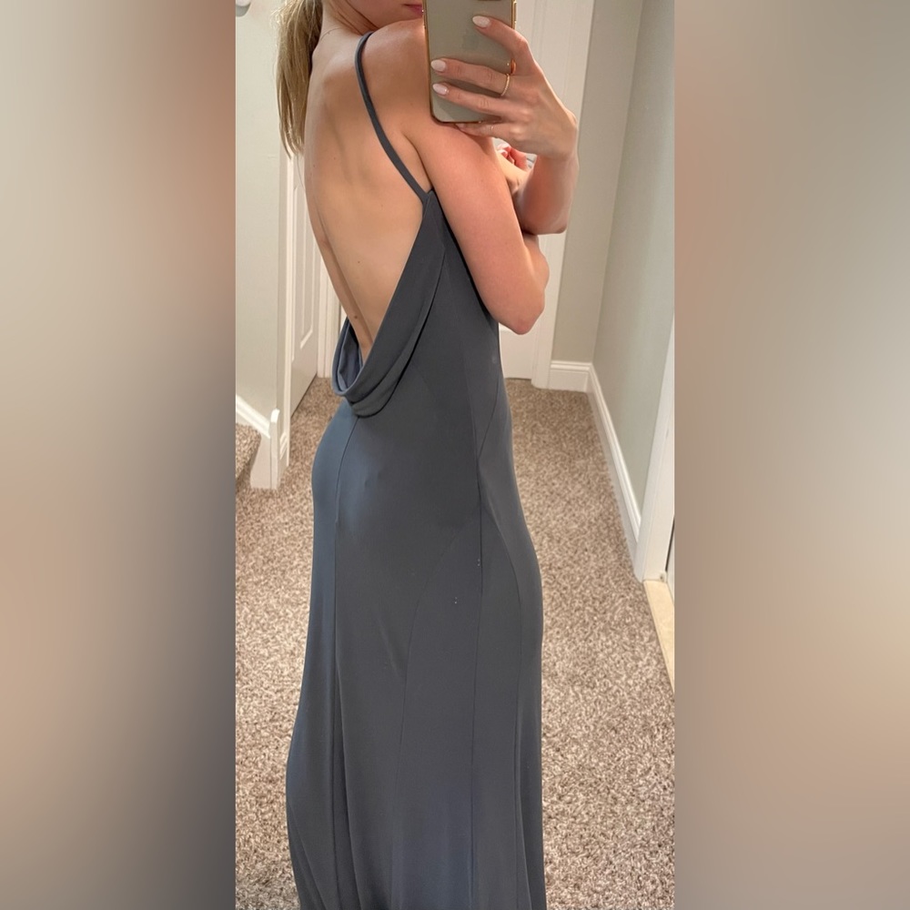 Dark Gray Formal Dress